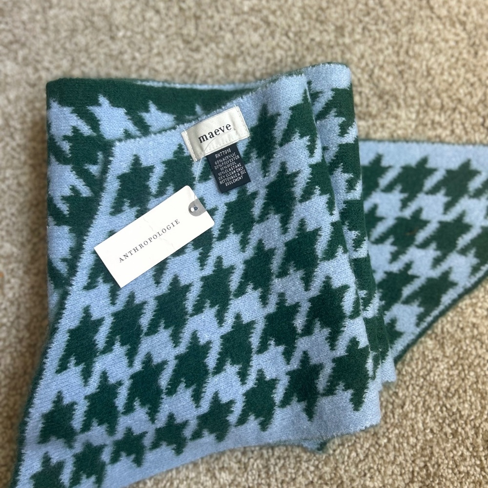 Maeve patterned stretchy scarf